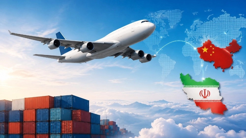 How many days does air transport from China to Iran take? How many days does air transport from China to Iran take?